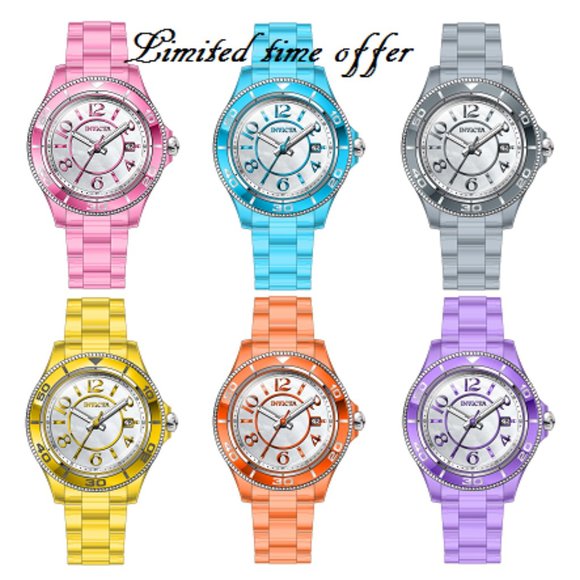 6 Color Bundle Invicta Anatomic Accessory Pack